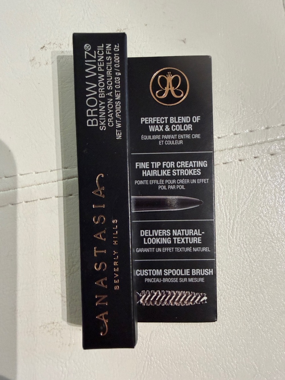 Anastasia Brow Wiz Skinny Pencil — Black
